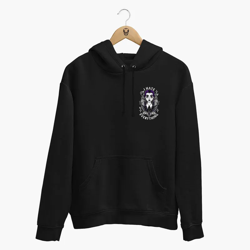 Wednesday Addams Hoodie (Unisex) - Broken Society UK