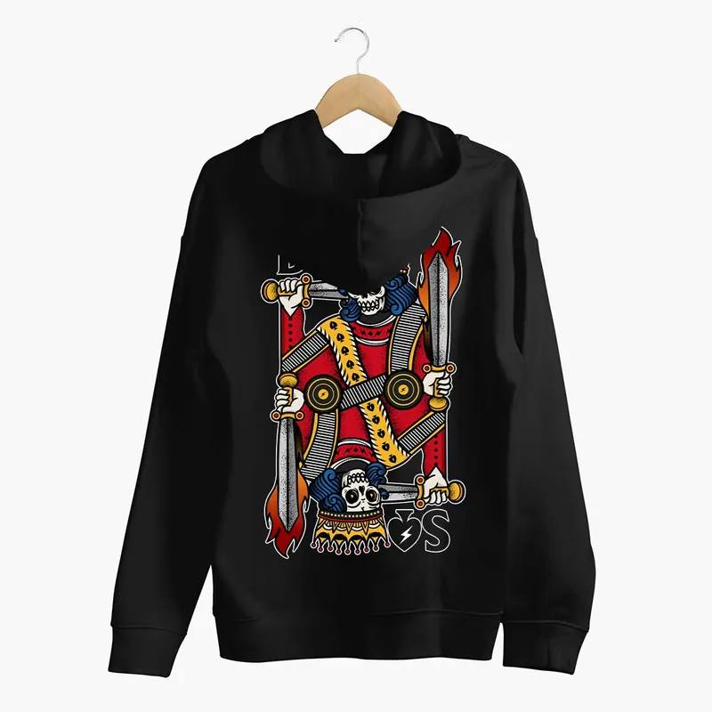King Of Spades Hoodie (Unisex) - Broken Society UK