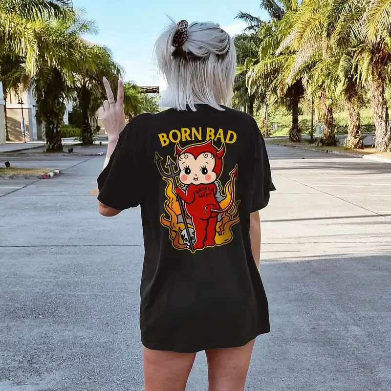 Born Bad Devil T-Shirt (Unisex)