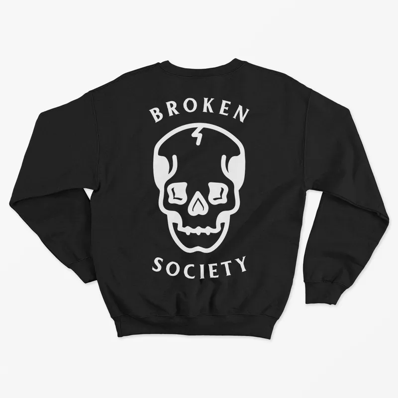 Skull Kids Sweatshirt (Unisex) - Broken Society