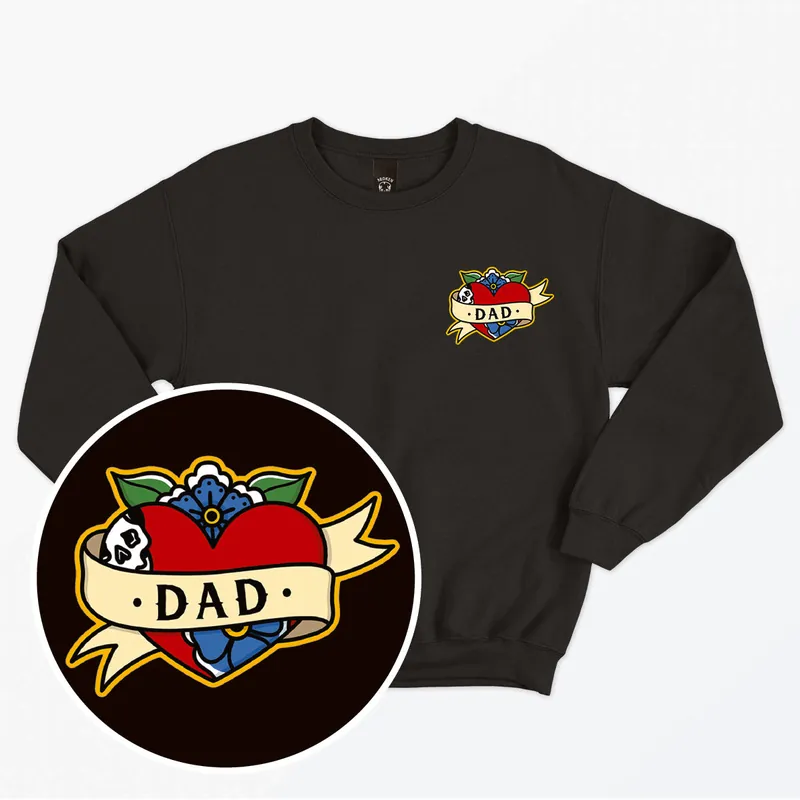 Dad Kids Sweatshirt (Unisex) - Broken Society