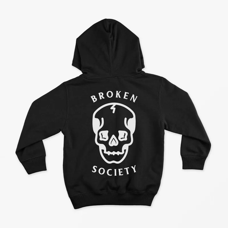 Skull Kids Hoodie (Unisex) - Broken Society