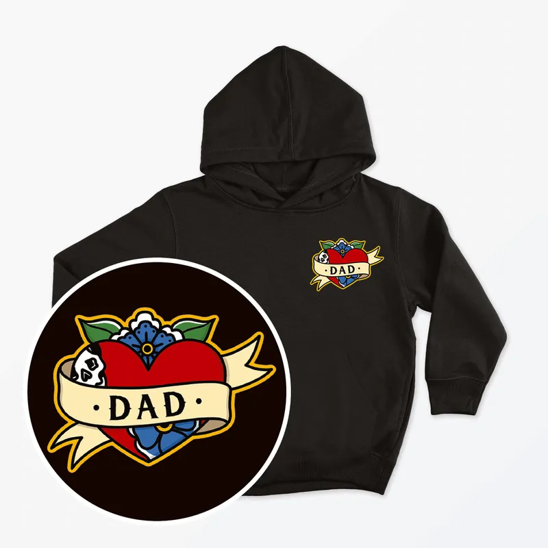 Dad Kids Hoodie (Unisex) - Broken Society