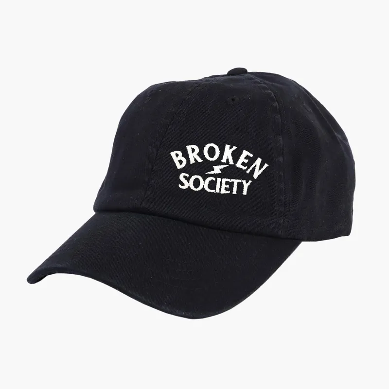 Broken Society Embroidered Dad Cap