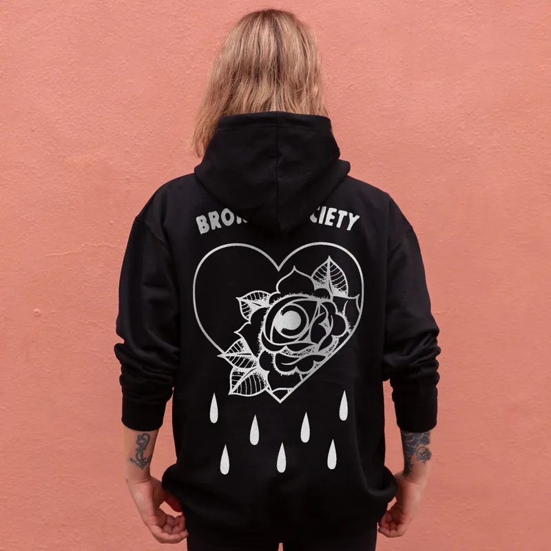 Bleeding Heart Hoodie (Unisex) - Broken Society UK