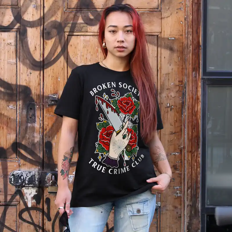 True Crime Club T-Shirt (Unisex)