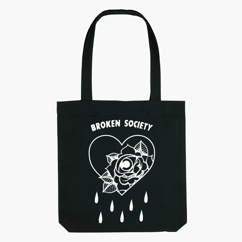 Bleeding Heart Strong-As-Hell Tote Bag