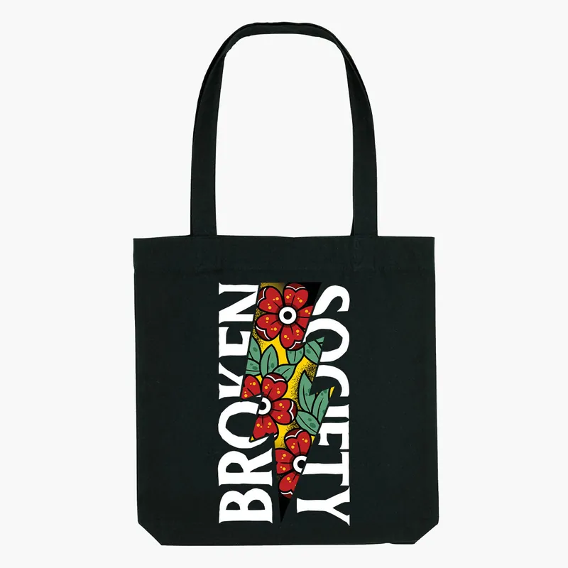 Flower Power Strong-As-Hell Tote Bag