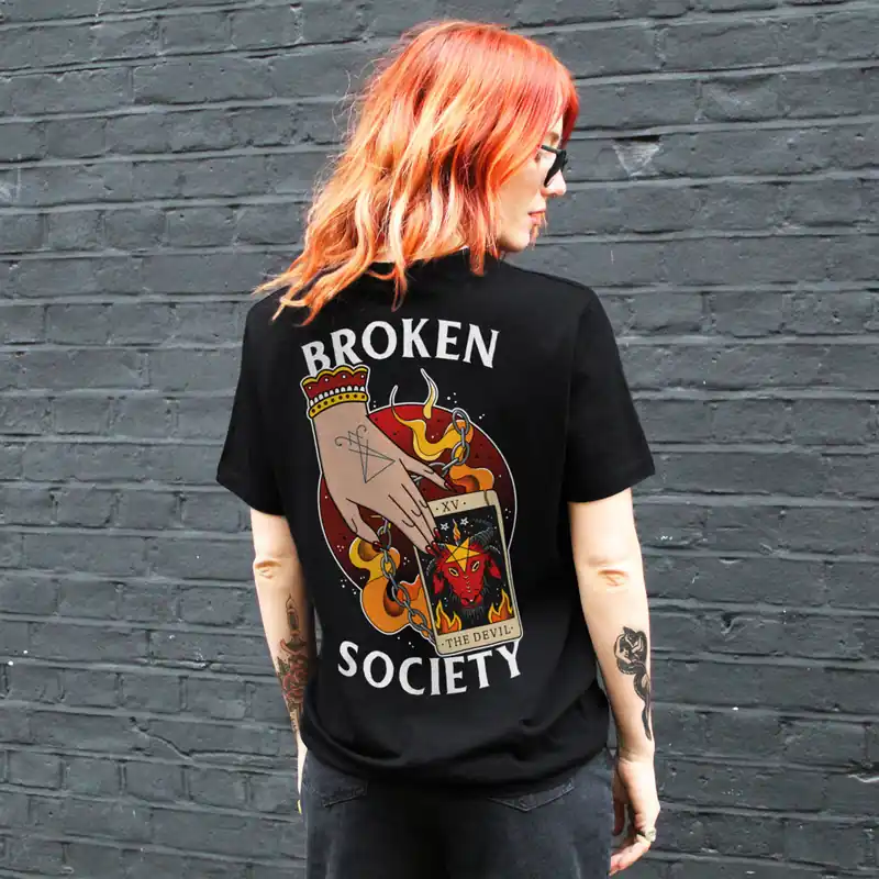 The Devil Tarot T-Shirt (Unisex)