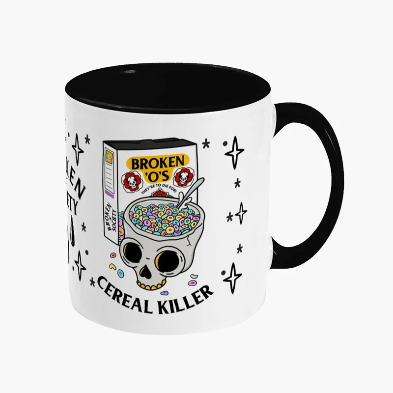 Cereal Killer Mug - Broken Society UK