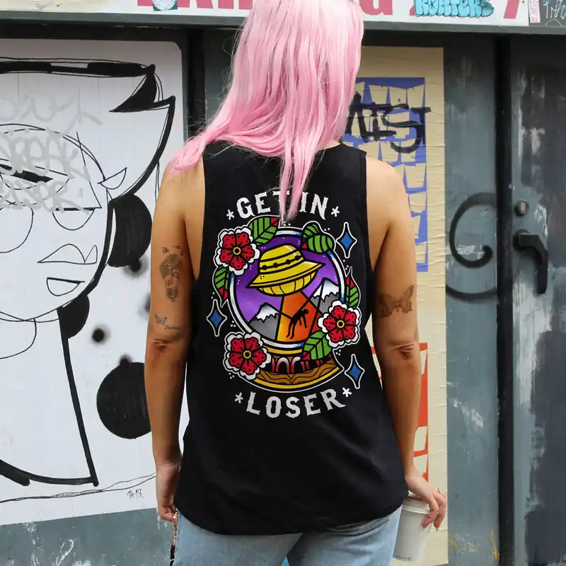 Get In Loser Tank (Unisex) - Broken Society