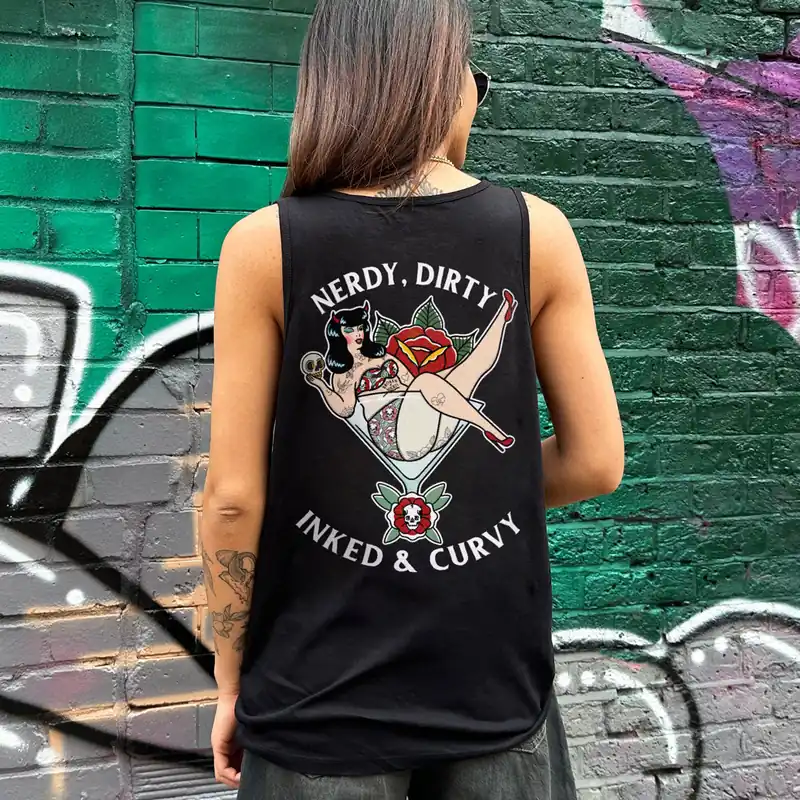 Nerdy Dirty Tank (Unisex) - Broken Society