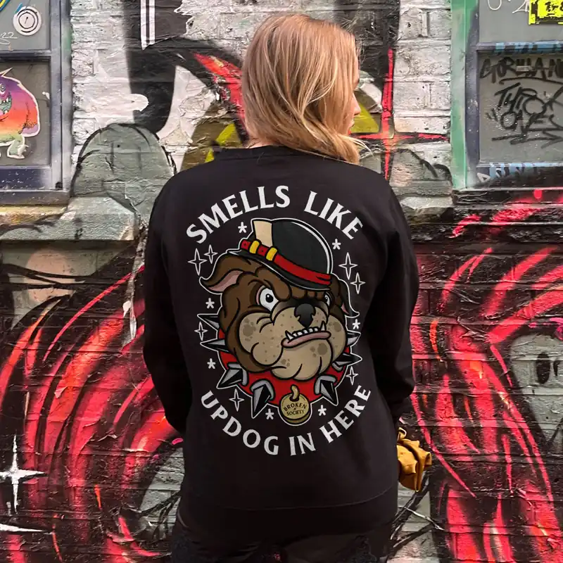 Smells Like Updog Sweatshirt (Unisex) - Broken Society UK