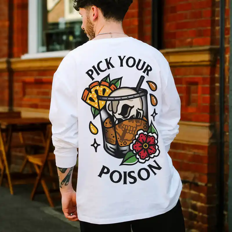 Pick Your Poison Long Sleeve T-Shirt (Unisex)