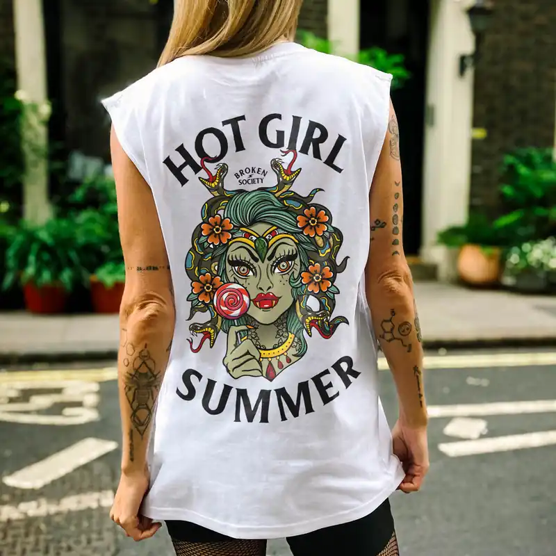Hot Girl Summer Sleeveless T-Shirt (Unisex)
