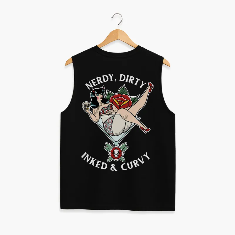 Nerdy Dirty Sleeveless T-Shirt (Unisex)