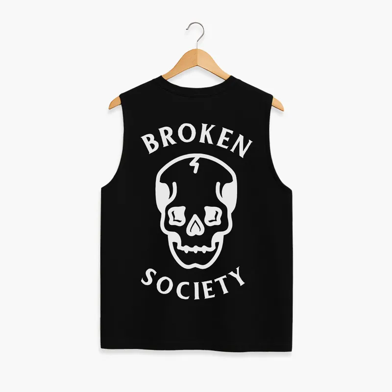 Skull Sleeveless T-Shirt (Unisex)