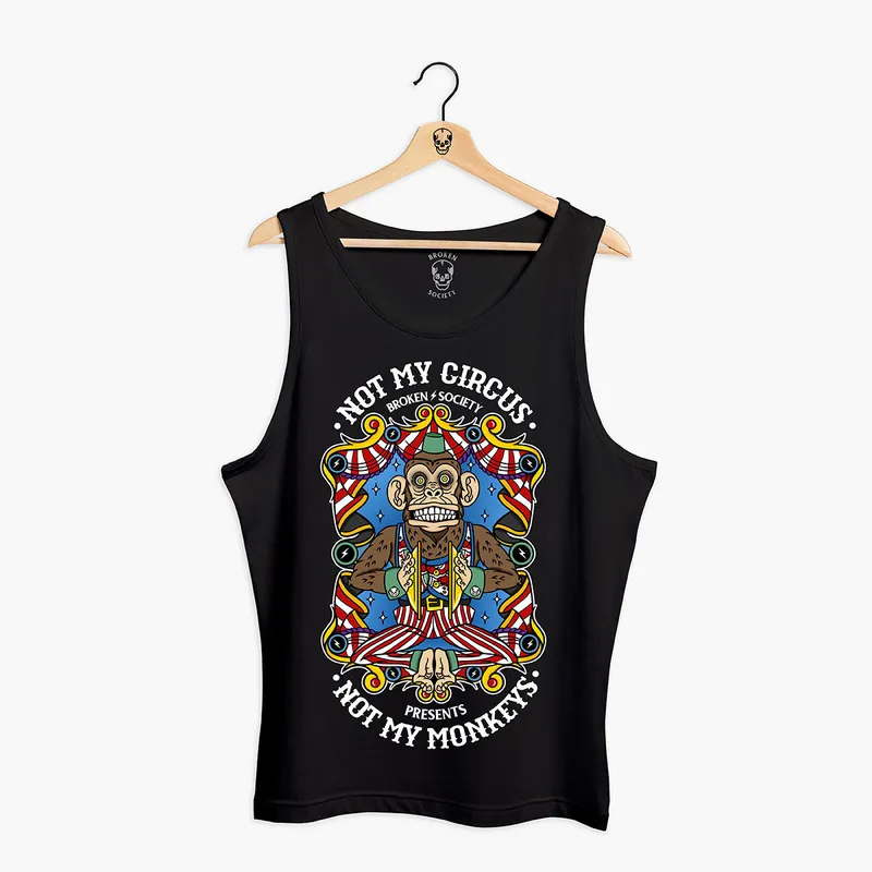 Not My Circus Front Print Tank (Unisex) - Broken Society