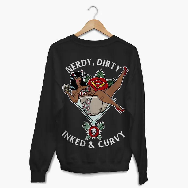 Nerdy Dirty Sweatshirt (Unisex) - Broken Society UK