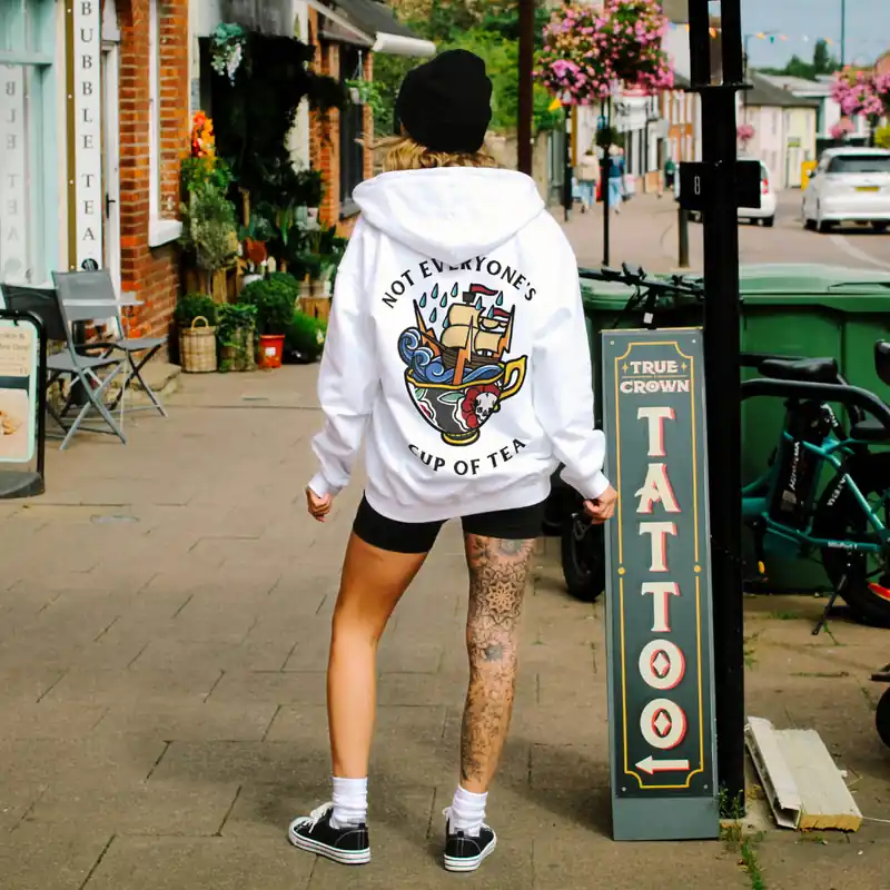 Not Everyone's Cup Of Tea Zip-Up Hoodie (Unisex)