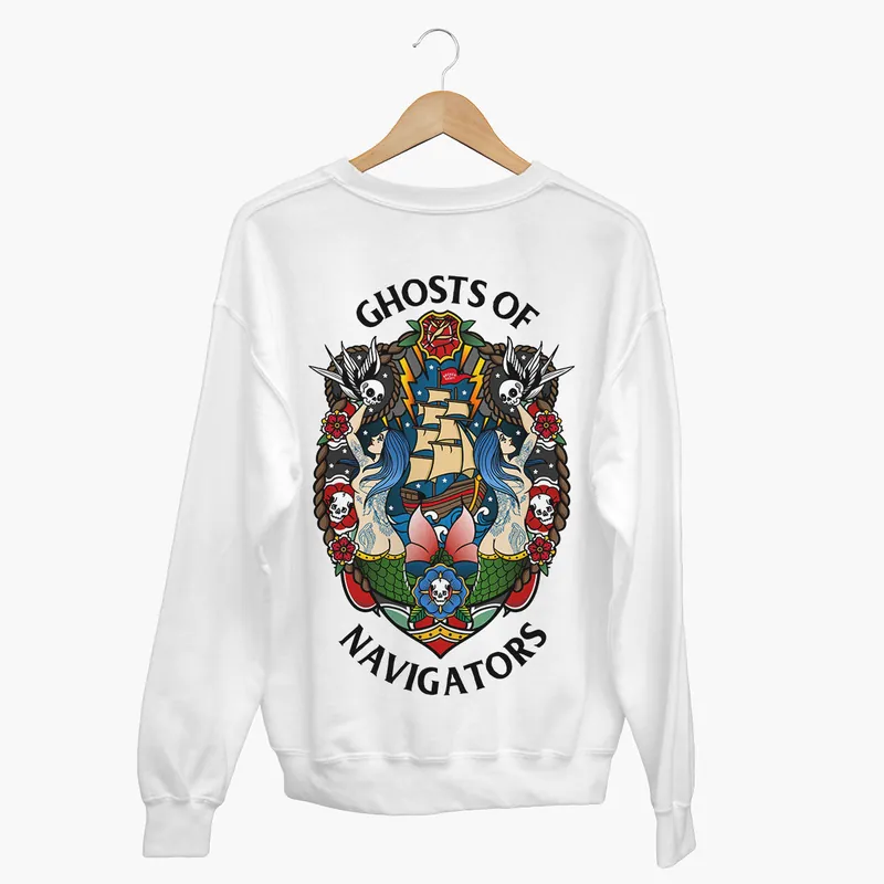 Ghost Of Navigators Sweatshirt (Unisex) - Broken Society UK