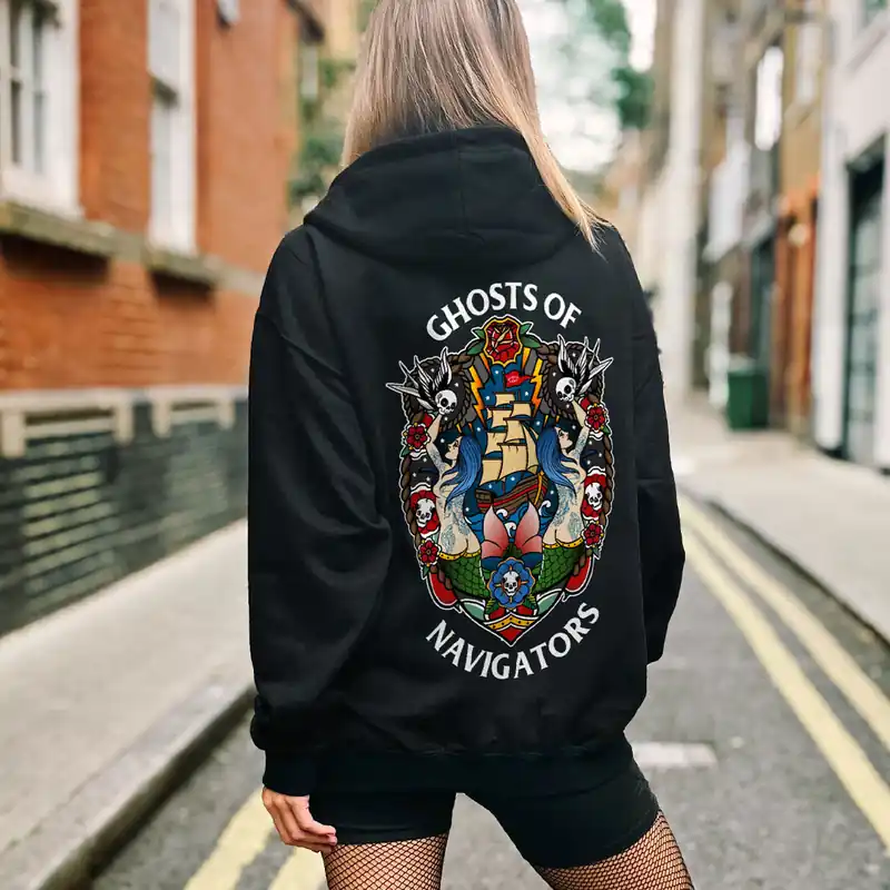 Ghost Of Navigators Hoodie (Unisex) - Broken Society UK
