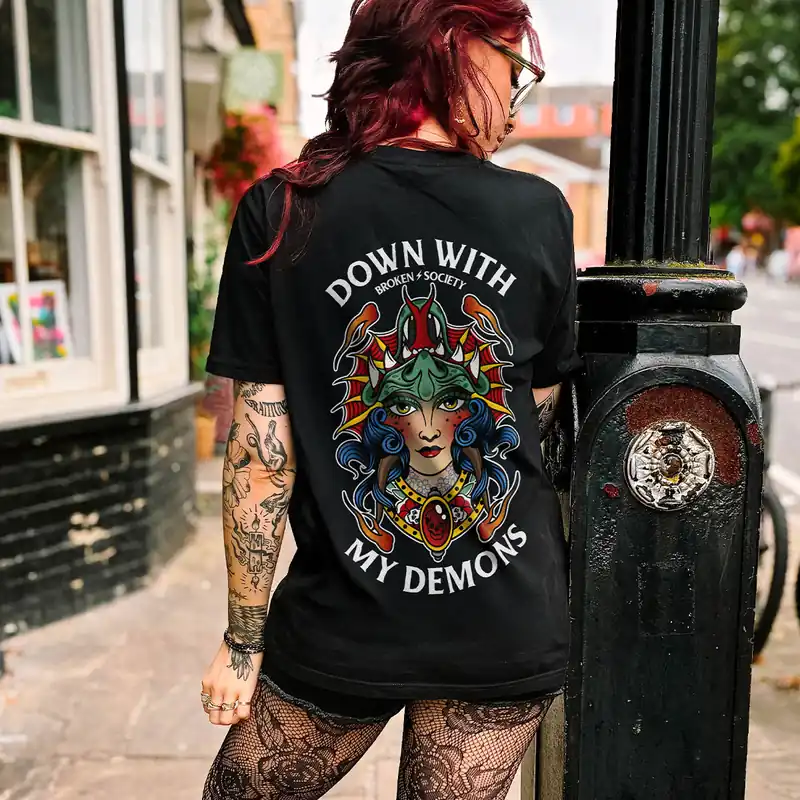 Down With My Demons T-Shirt (Unisex)