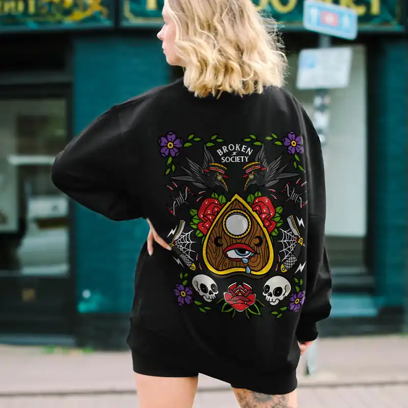 Planchette Flash Sheet Sweatshirt (Unisex) - Broken Society UK