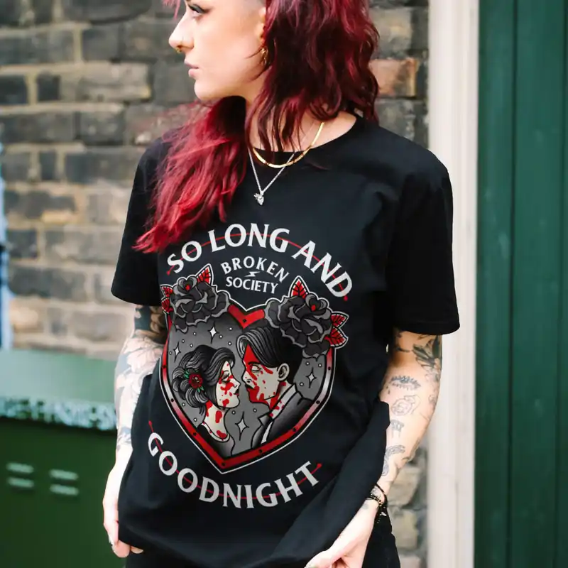 So Long And Goodnight Front Print T-Shirt (Unisex)