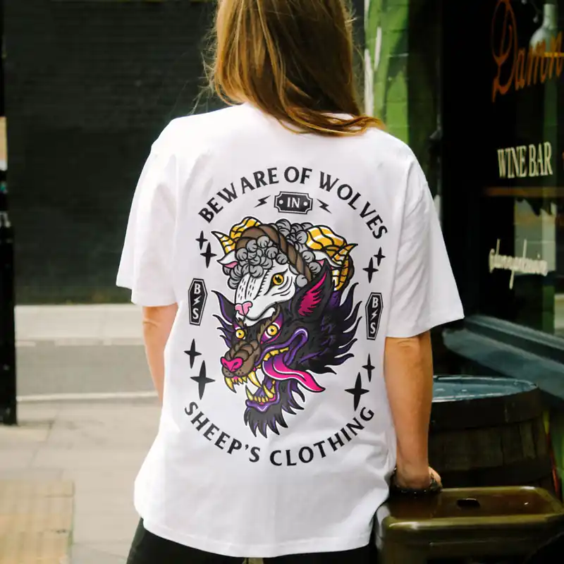 Beware Of Wolves T-Shirt (Unisex)