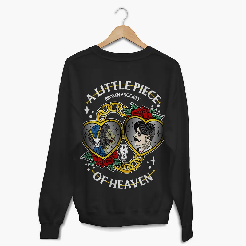 A Little Piece Of Heaven Sweatshirt (Unisex) - Broken Society UK