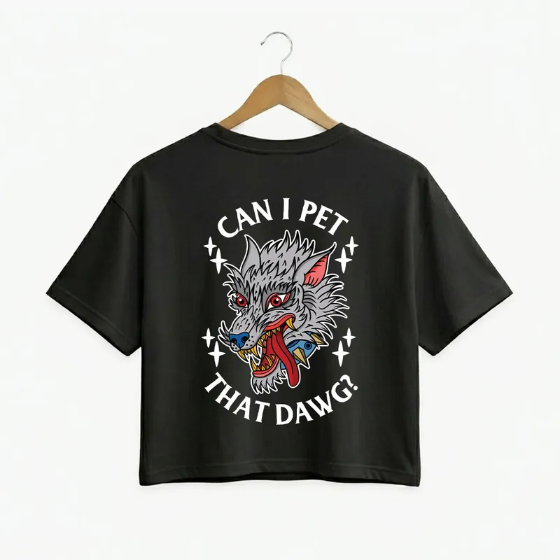 Pet That Dawg Boxy Fit T-Shirt