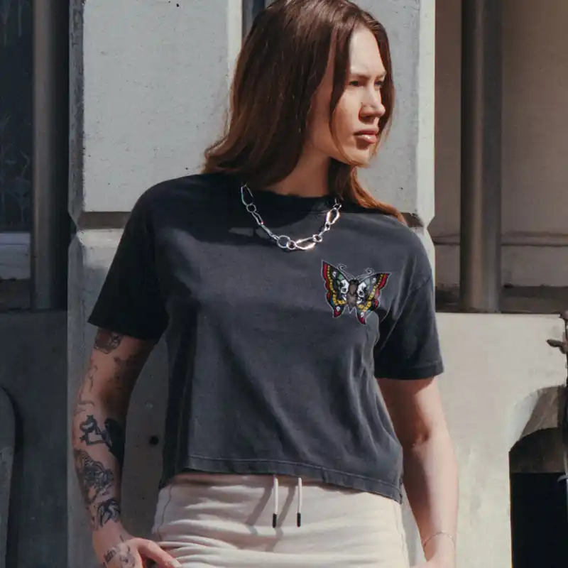 Butterfly Boxy Fit T-Shirt