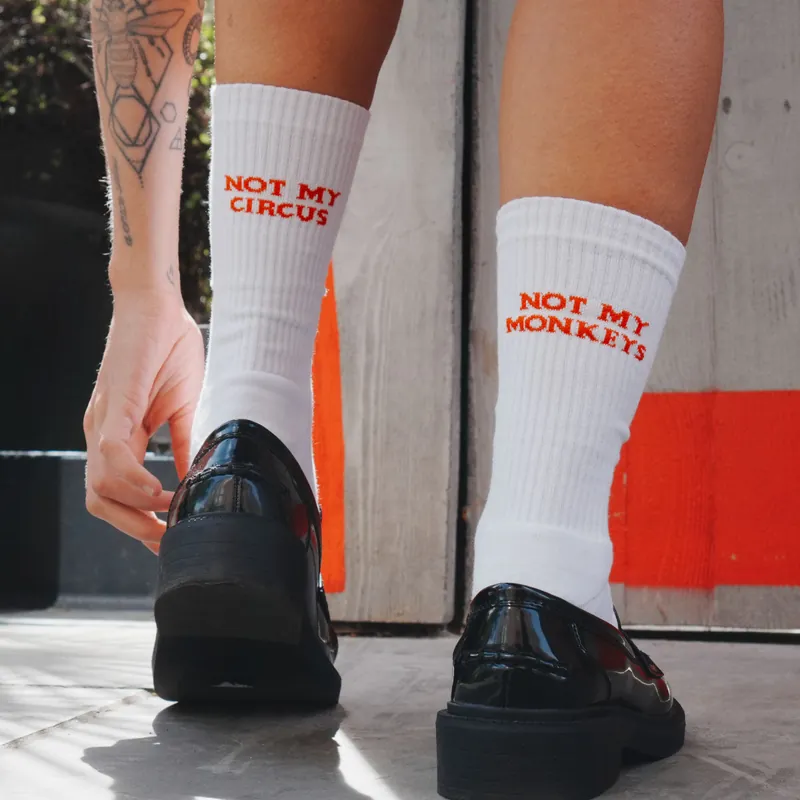 Not My Circus Socks (Unisex) - Broken Society
