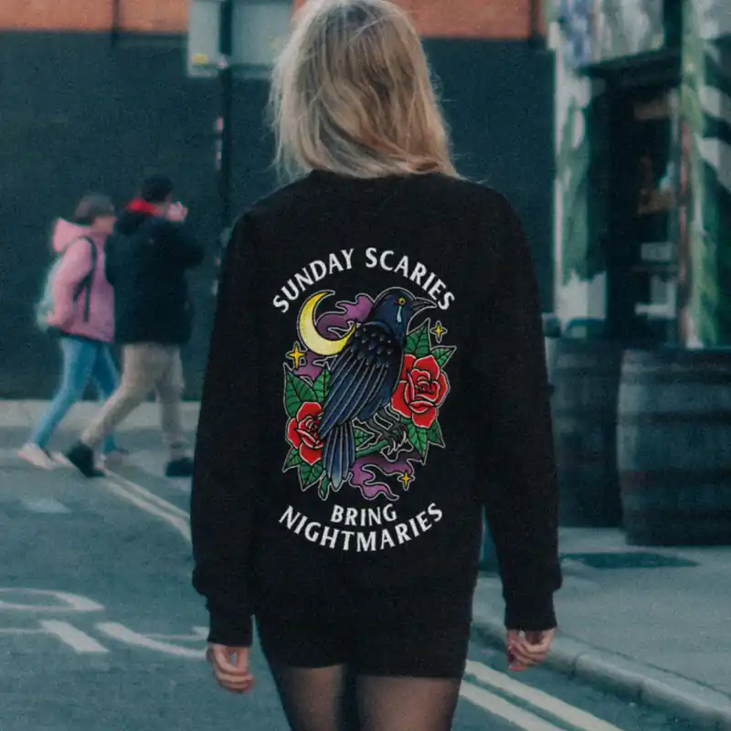 Sunday Scaries Sweatshirt (Unisex) - Broken Society UK