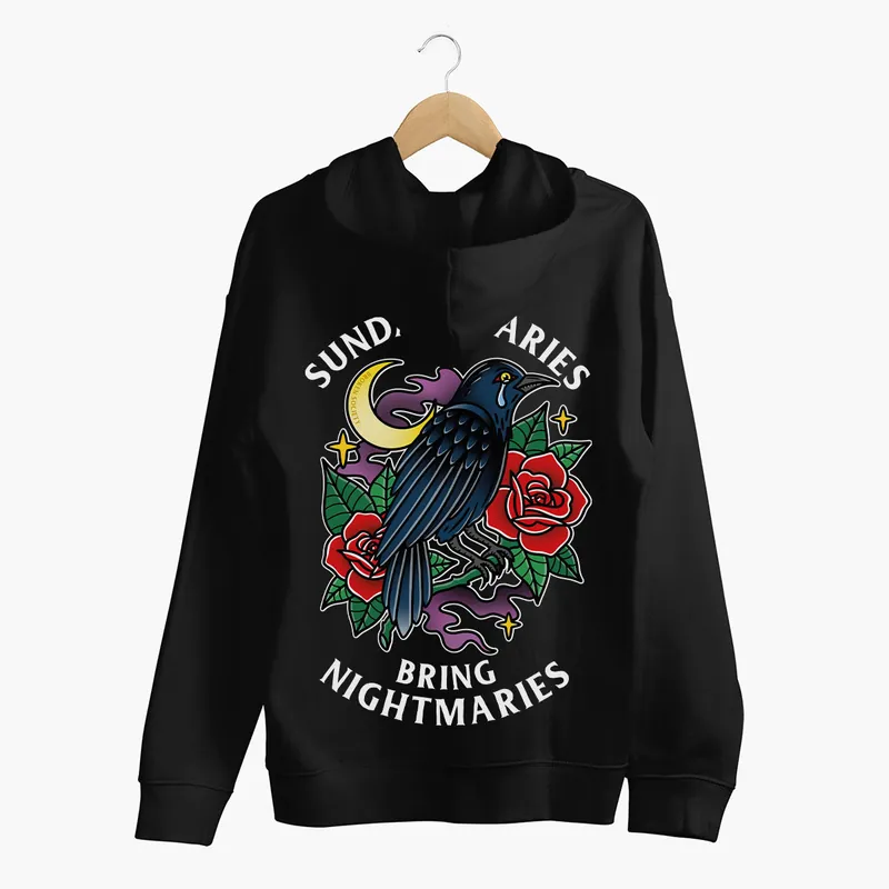 Sunday Scaries Hoodie (Unisex) - Broken Society UK
