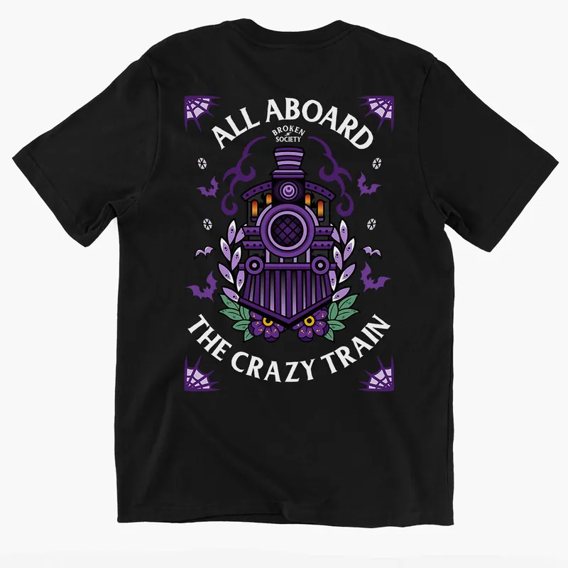 Crazy Train Kids T-Shirt (Unisex)