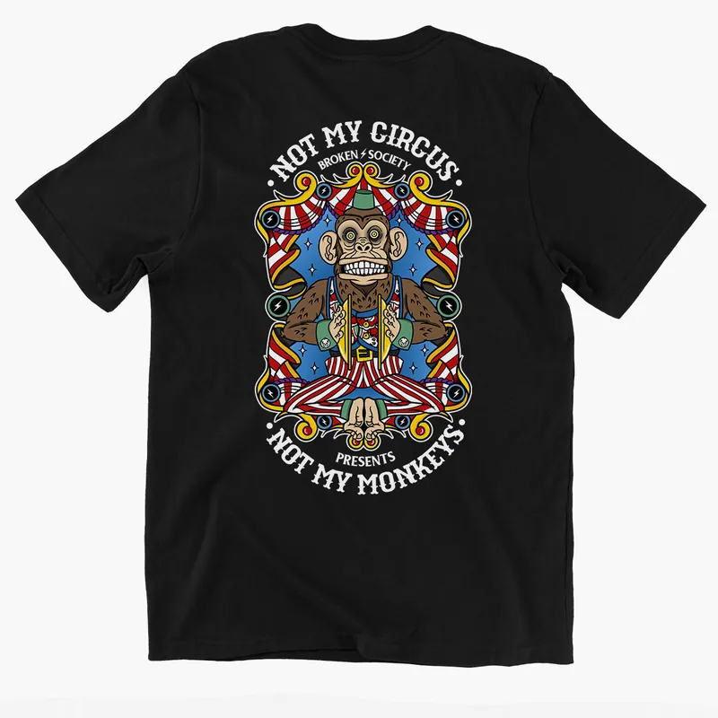 Not My Circus Kids T-Shirt (Unisex)