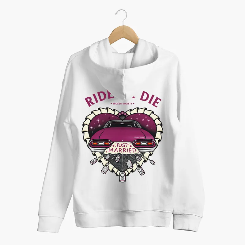 Ride Or Die Hoodie (Unisex) - Broken Society UK