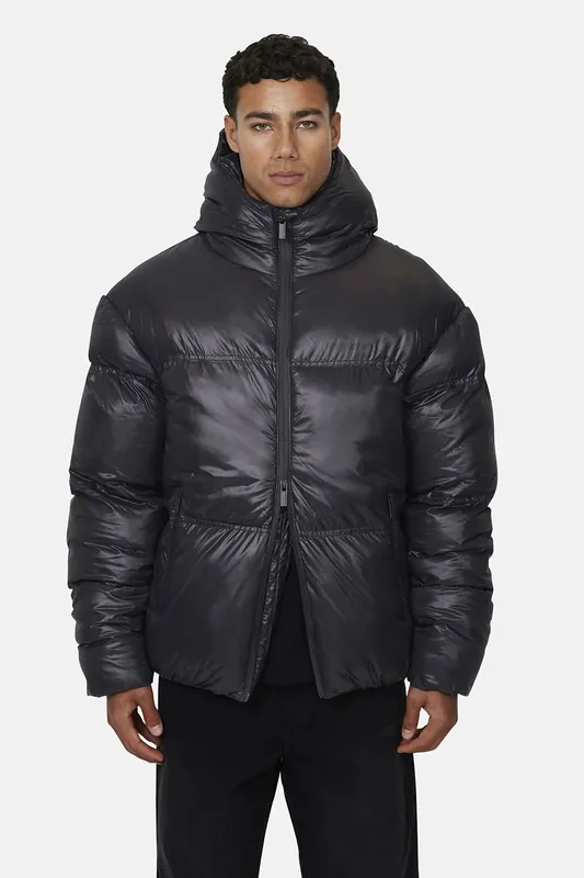 Hooded Puffer Jacket - Good For Nothing