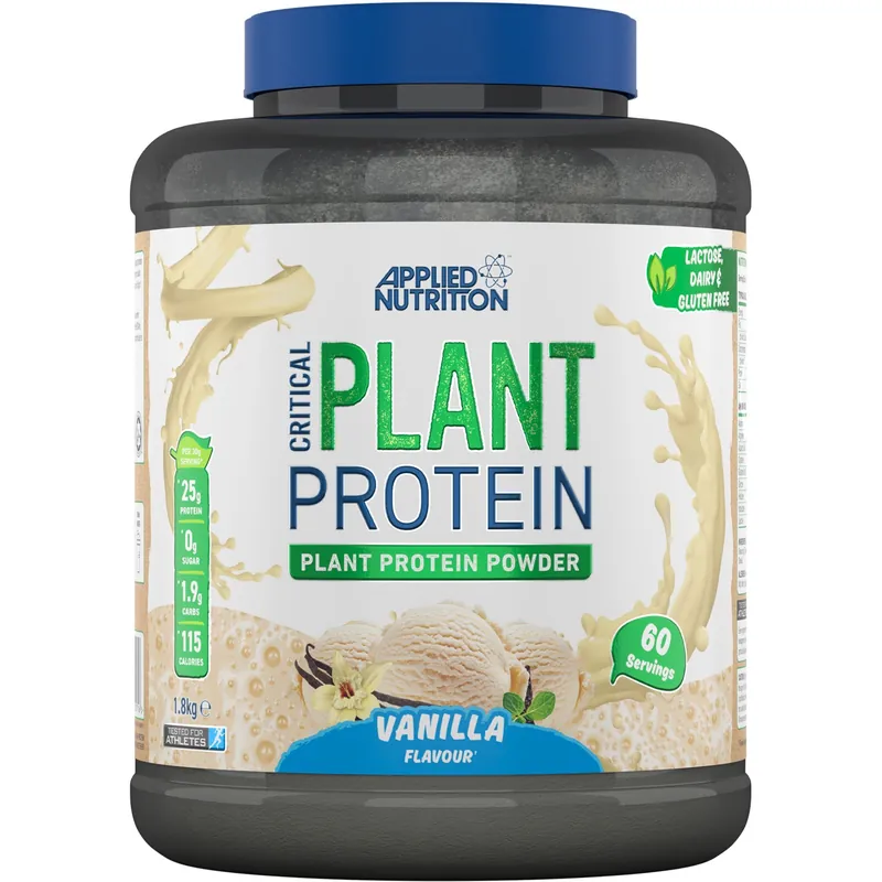 Critical Plant Protein Powder - Vanilla - 60 Servings