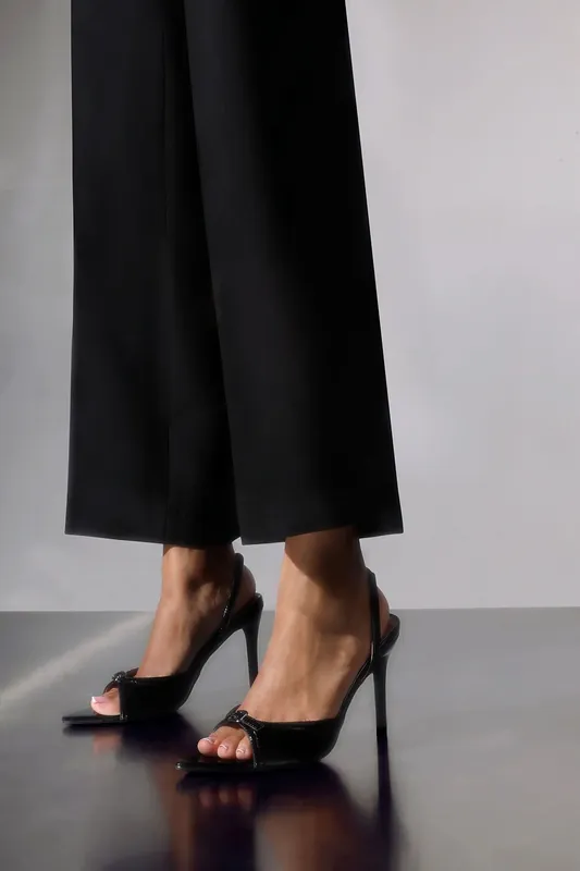 'Kinsel' Pointed Toe Slingback Heels - Where's That From