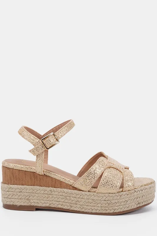 Blythe Mid Wedge Strappy Espadrille Sandal - Novo