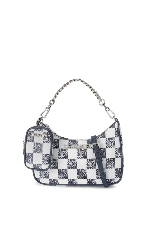'Vital Bag Blue White' Fabric - STEVE MADDEN