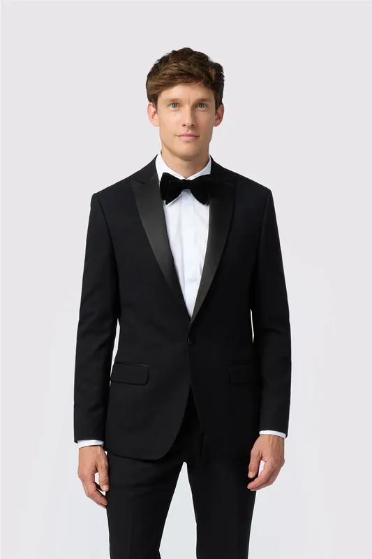 Plain Black Dinner Jacket - Antique Rogue