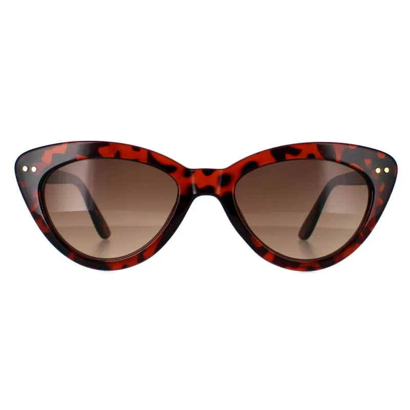 Cat Eye Gold Brown Gradient GF0402 - Guess