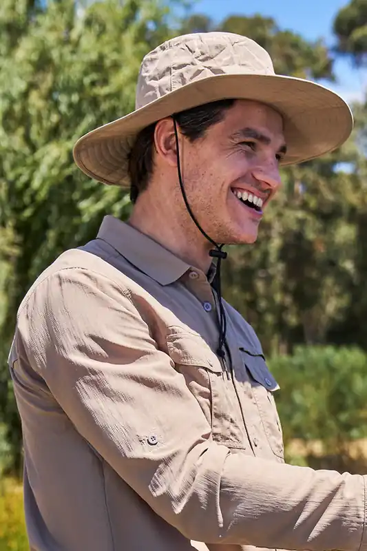 Lightweight Breathable UV Protection Anti-Mosquito Travel Brim Hat