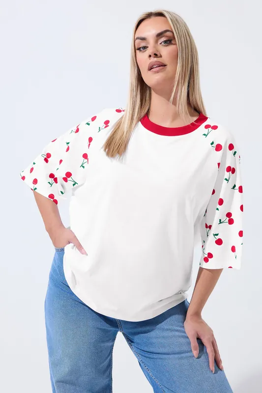Cherry Print T-Shirt
