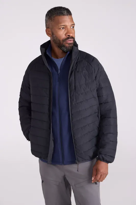'Tarragona' Warm Breathable Water Resistant Full Zip Hybrid Jacket - Mountain Warehouse