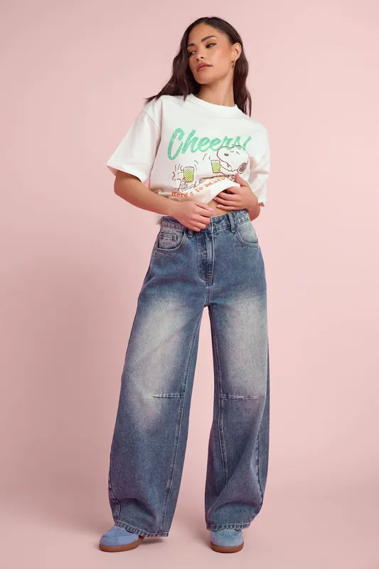 Petite Balloon Jeans - PixieGirl